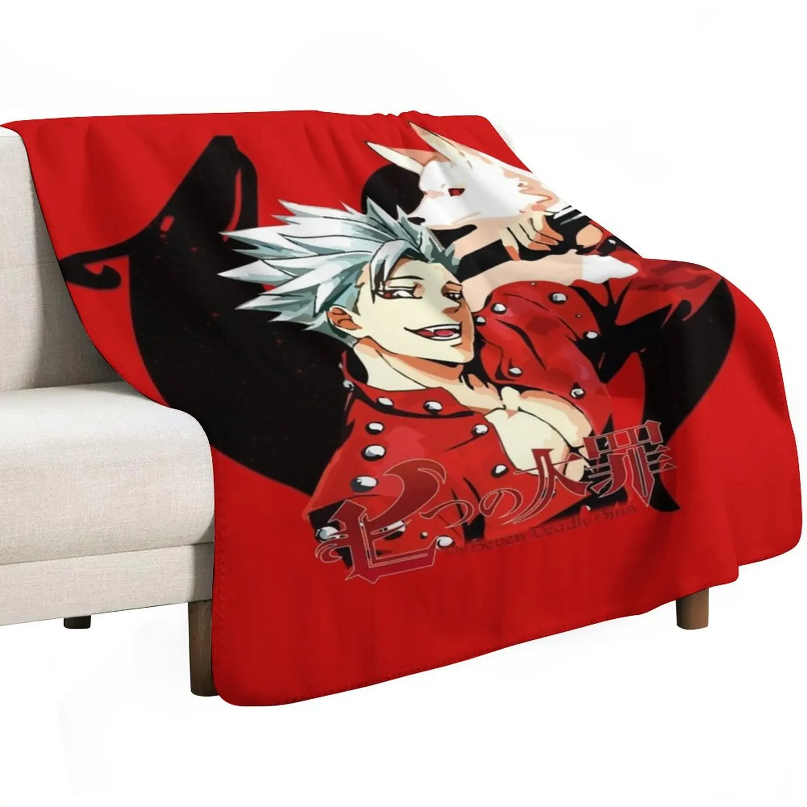 Nanatsu no Taizai - Ban Throw Blanket All Weather Soft Throw Blanket for Sofa