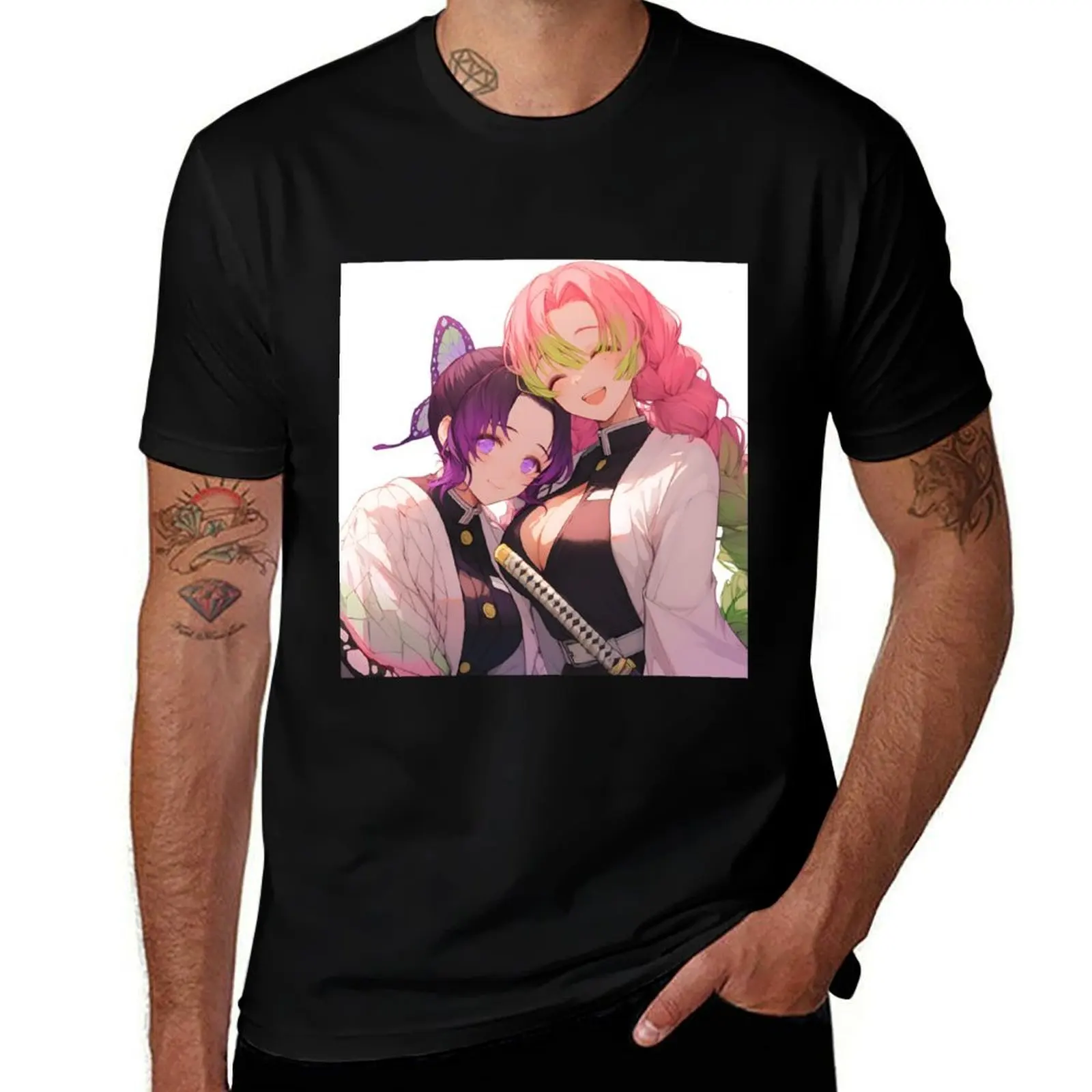 

Mitsuri DS Cute Anime Girl T-Shirt hippie clothes Funny t-shirt luxury t-shirt sweat shirts, men
