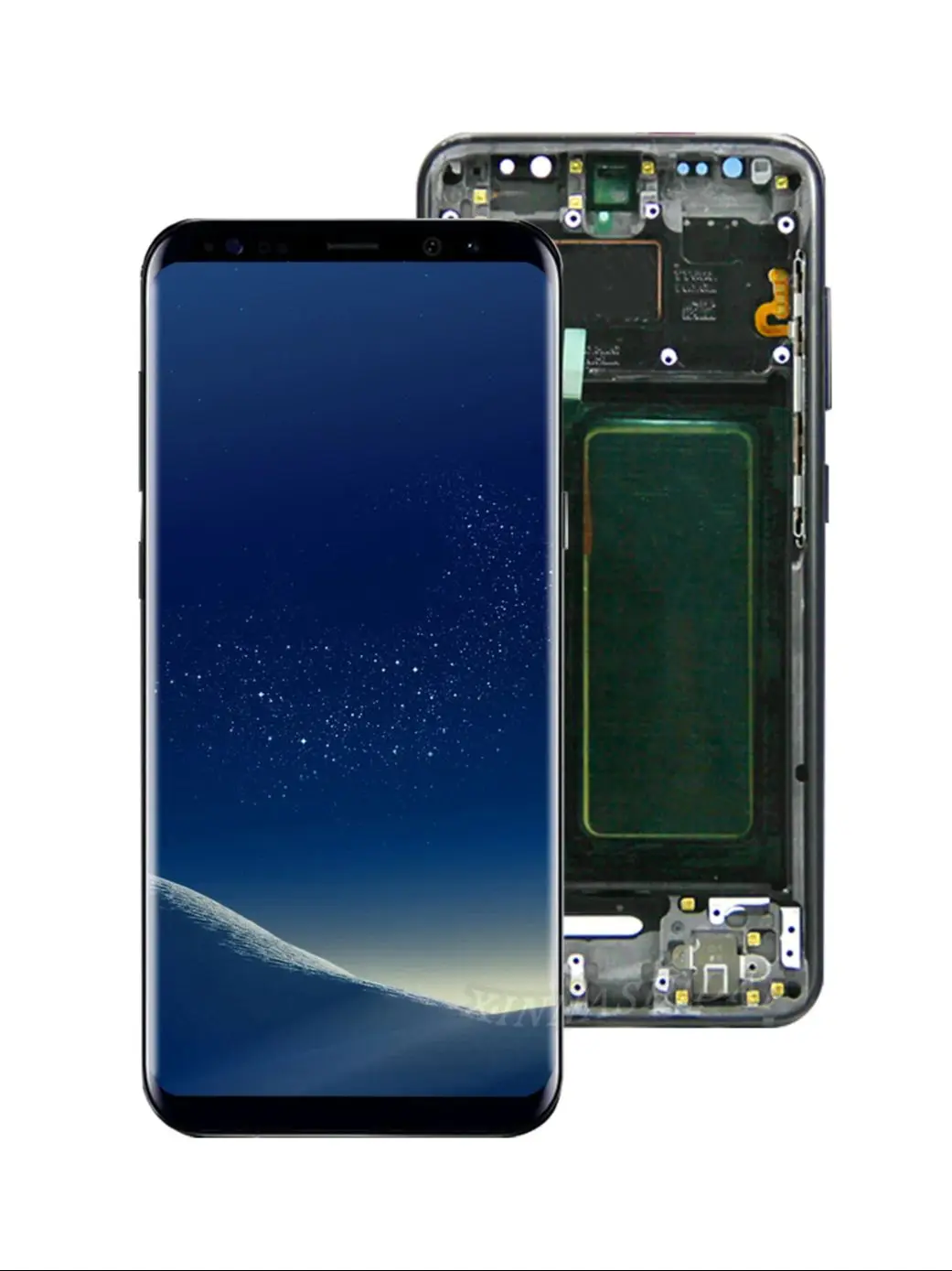 OLED LCD For SAMSUNG Galaxy S8 Plus G955A G955U G955F LCD Display Touch Screen Digitizer Replacement Parts With Frame