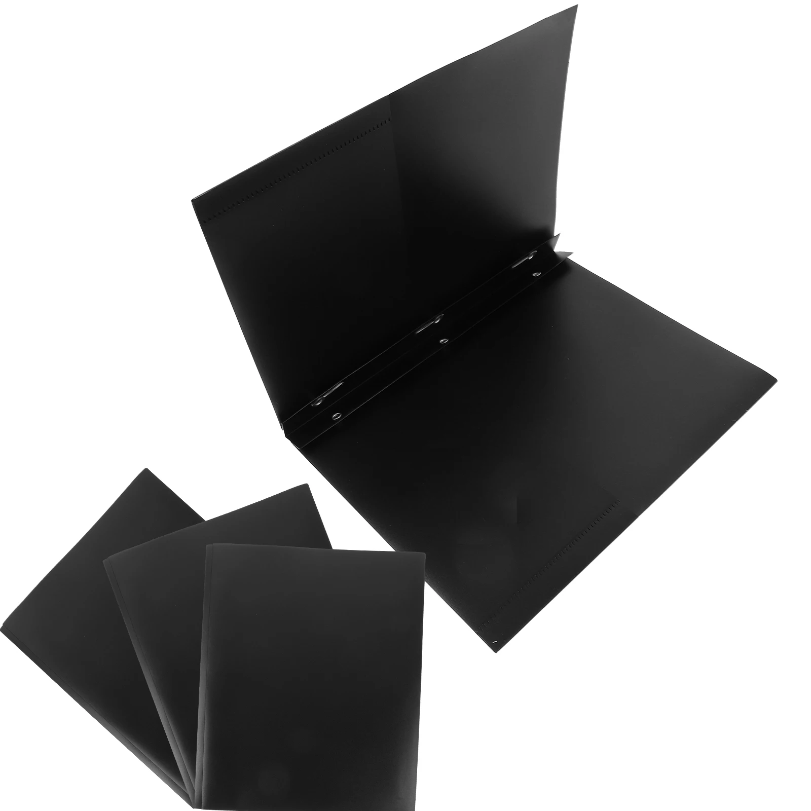 4 Pcs Folder File Folders Plastic for Documents Clear Office Transparent Manila