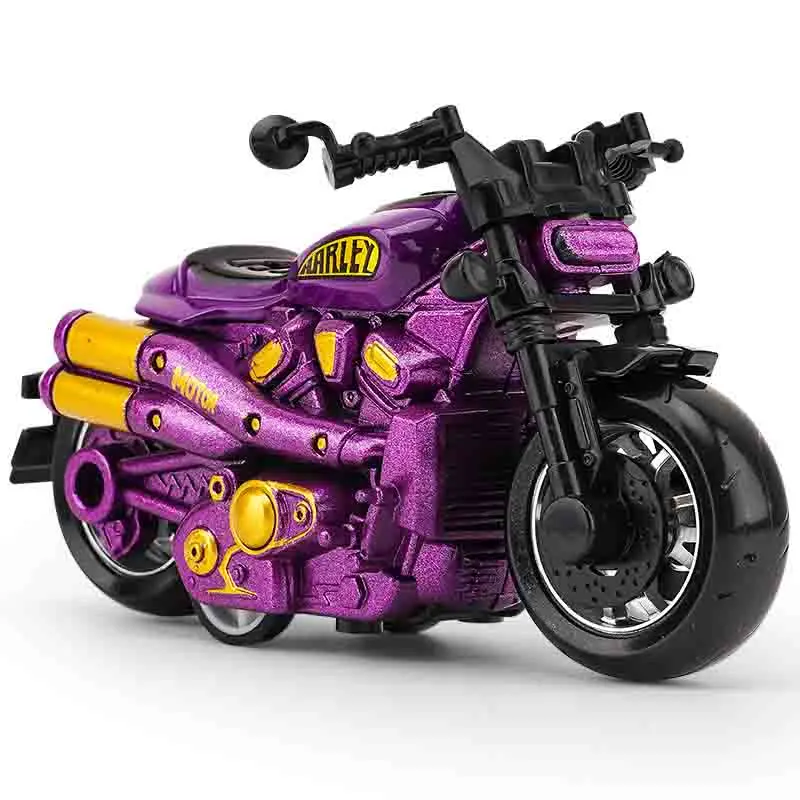 Jouet de course de Simulation pour enfants, voiture en alliage, voiture de moto Vintage, jouets pour enfants de 2 à 4 ans, cadeaux d'anniversaire pour garçons