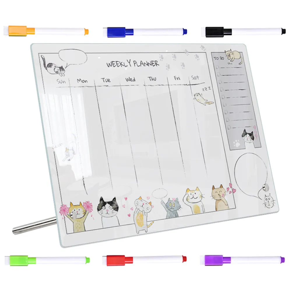 1set-erasable-acrylic-note-board-weekly-planner-clear-acrylic-message-board-for-office-supply-home-use-school-desk-tabletop