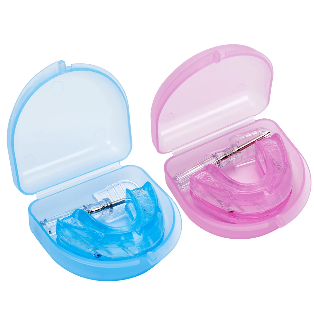 

Anti Snore Mouth Guard Adjustable Stop Snoring Mouthpiece Teeth Bruxism Sleeping Aid Apnea Devices Night Anti-Snoring Mouthguard