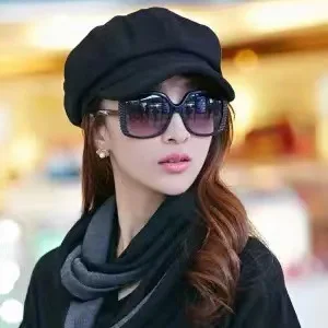 Newsboy Caps Women Autumn Winter Beret Cap Octagonal Beret Driving Hat Female Sunscreen Hats Painter Tour Cap