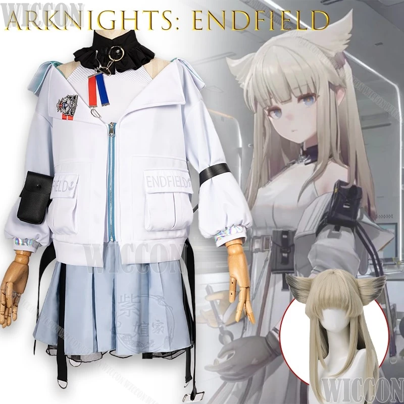 

Arknights Endfield Perlica Аниме Стиль Одежда для ролевых игр Косплей Хэллоуин Disfraz Mujer Косплей 코스 России Полный комплект Kawaii Карнавал