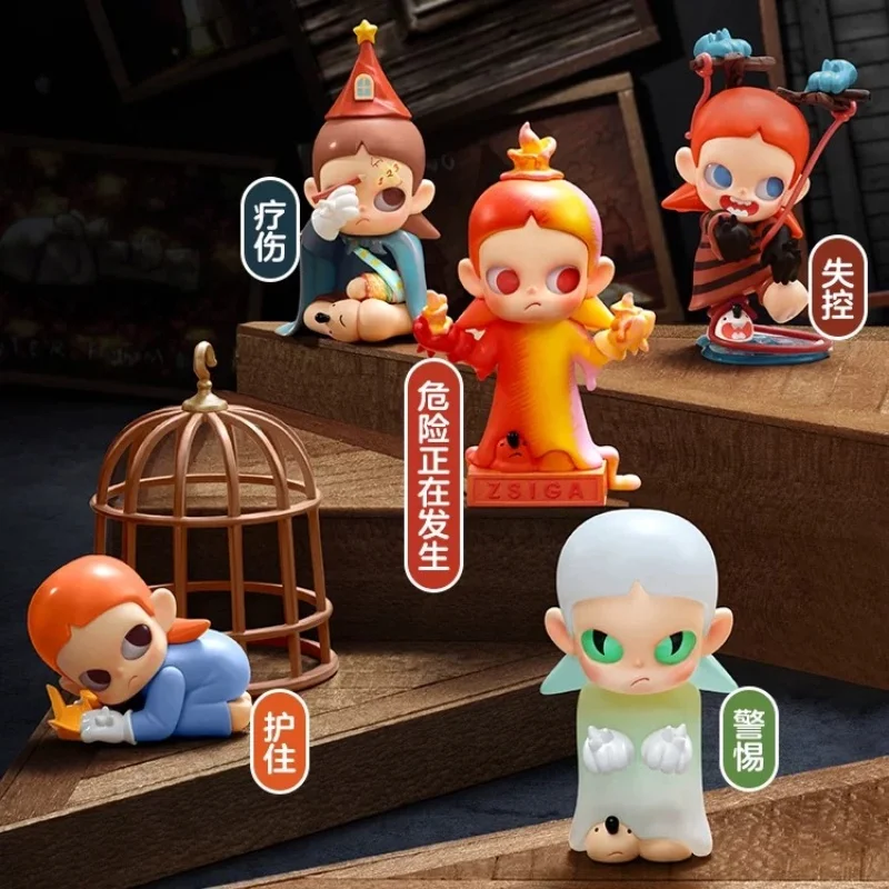 Genuine Blind Box Zsiga We All Are Kids Series Cute Doll Model Mystery Desktop Collectible Decoration Surpri Holiday Presents