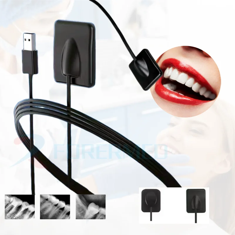 

RVG Sensor Rayos X Denta Radiography Unit Clinic Digital Wired Image System Portable Dentl Sensor
