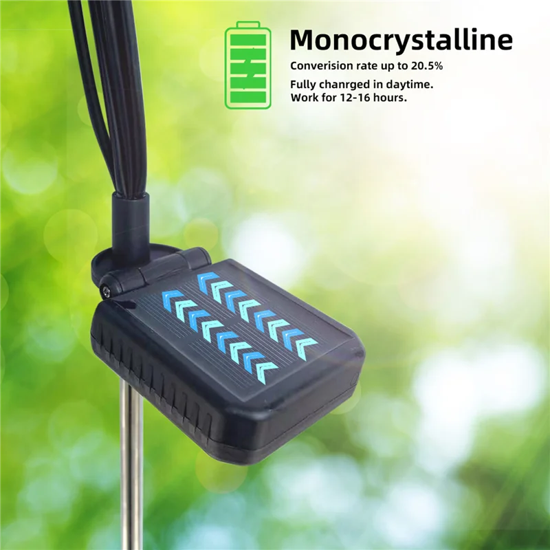 AS60-2 조각 태양 꽃 야외 조명 장식 조명 정원, 마당 장식용 5-In-1