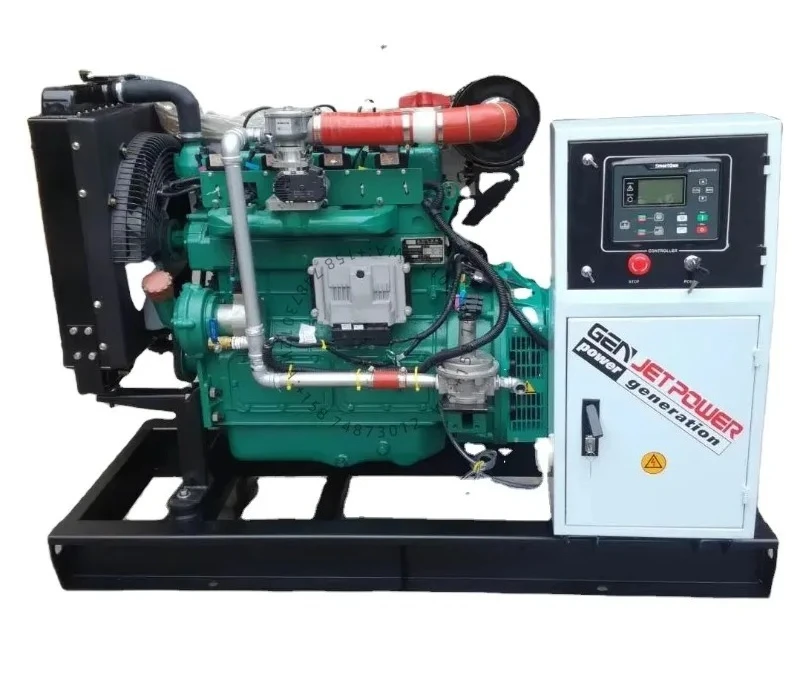 Jet Power 25kw 30kva LPG CNG g as Generator 20kva Natural g as Generators for Home