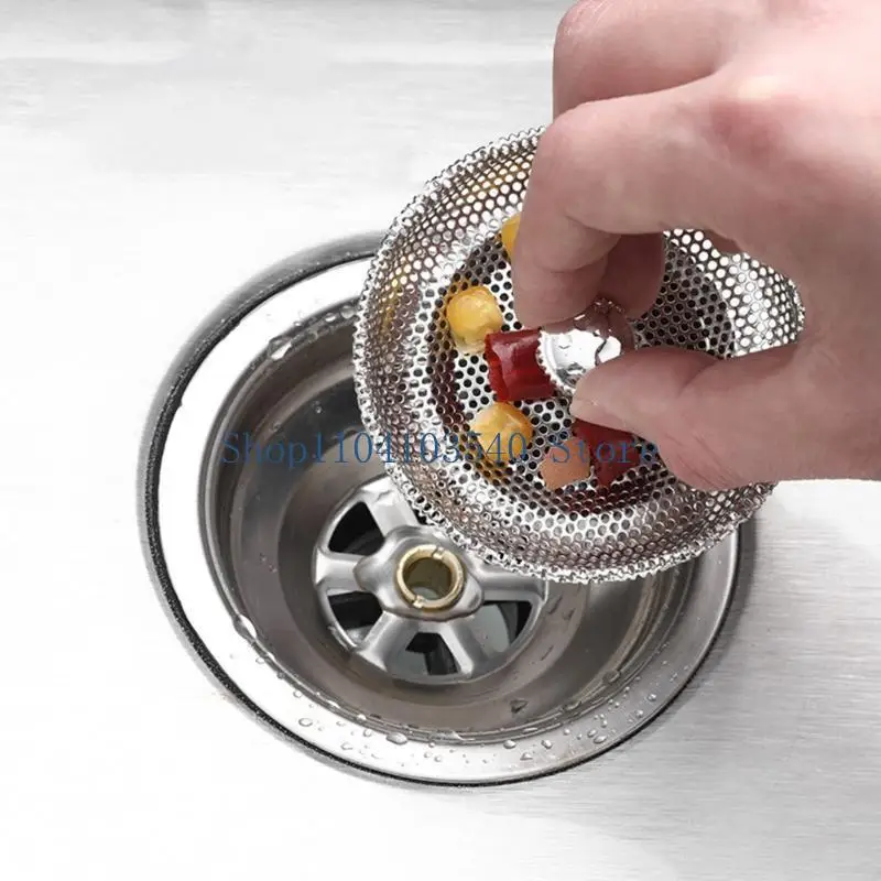 

02DC Easy To Install Steel Sink Strainer easy installs Sink Plugs Sink Stoppers Perfect For Kitchens Hotel & Restaurants