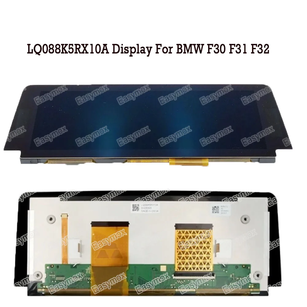 

ЖК-дисплей 8,8 дюйма LQ088K5RX10A с сенсорной панелью для BMW F30 F31 F32 Nbt Evo 3 Series Ремонт экрана автомобильной навигации