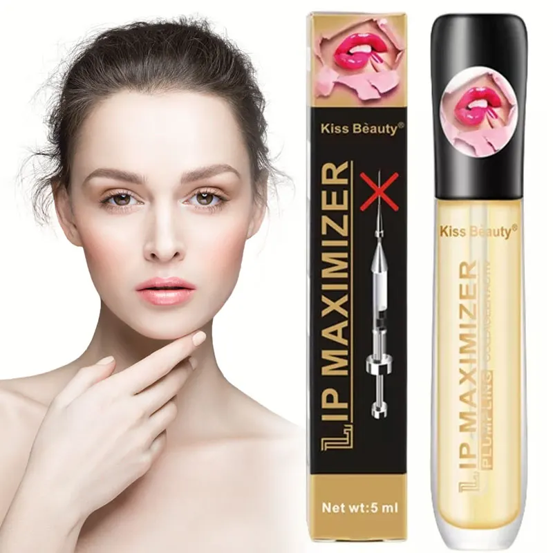 Instant Volumising Essence Oil Long Lasting Lip Plumper Oil Serum Repair Lip Fine Lines Increases Elasticity Sexy Lip Balm