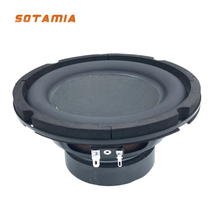 

SOTAMIA 1Pcs 6.5 Inch Subwoofer Speaker 4 Ohm 100W Low Frequency Audio Speaker Super Bass Long Stroke Home Theater Loudspeaker