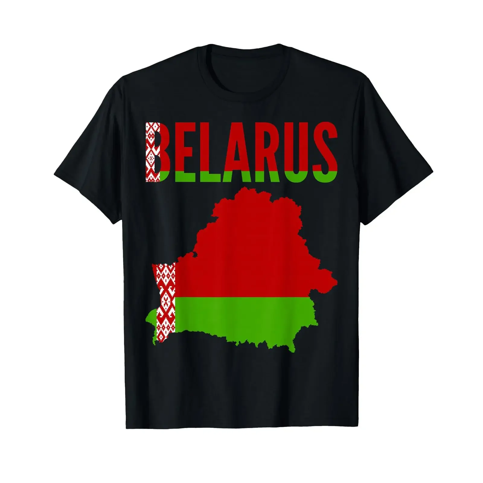 Belarusian Belarus Country Map Flag T Shirt vintage Washed designer clothes Breathable graphic Top For Everyday Wear Soft