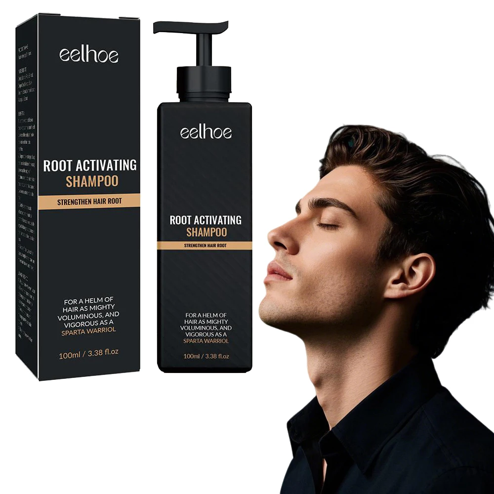 1/2/3PCS Root Activator Shampoo for Men Anti Baldness Hair Growth Shampoo Nourishing Thickening For Thinning Hair & Hair Loss