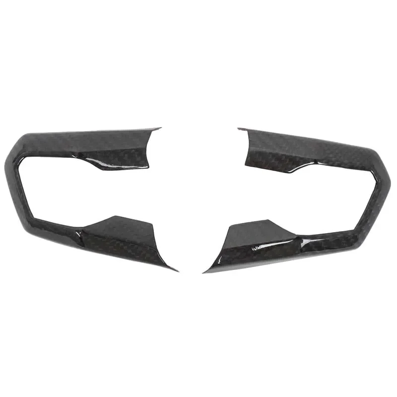 

For Lamborghini Hurricane 580 2014-2021 Real Carbon Fiber Car Steering Wheel Decorative Interior Car Accessories