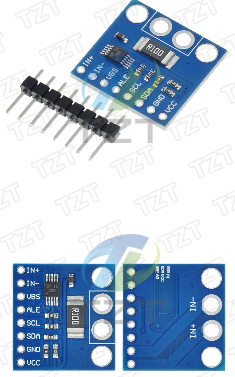 GREATZT INA226 IIC I2C-Schnittstelle Bidirektionales Strom-/Leistungsüberwachungssensormodul für Arduino – Detail 5