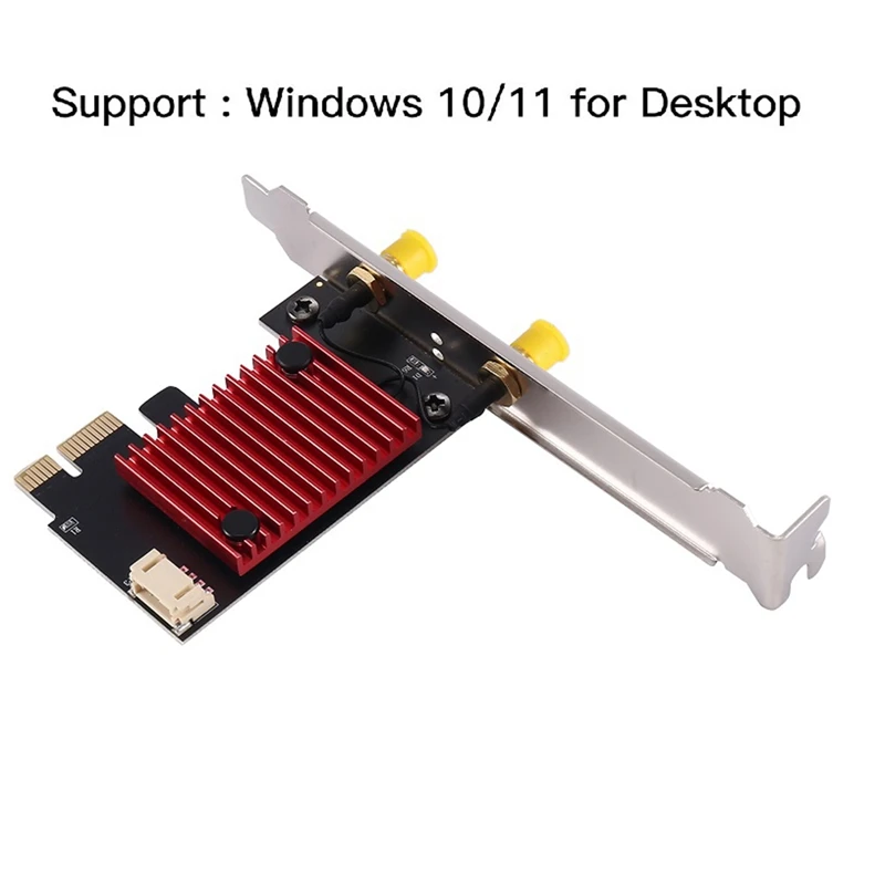 محول لاسلكي PCIE ، 3000Mbps ، واي فاي 6 ، بلوتوث 5.2 ، بطاقة واي فاي الشبكة ، ثنائي النطاق ، 2.4G ، 5Ghz ، 802.11AX ، Win 10 ، 11