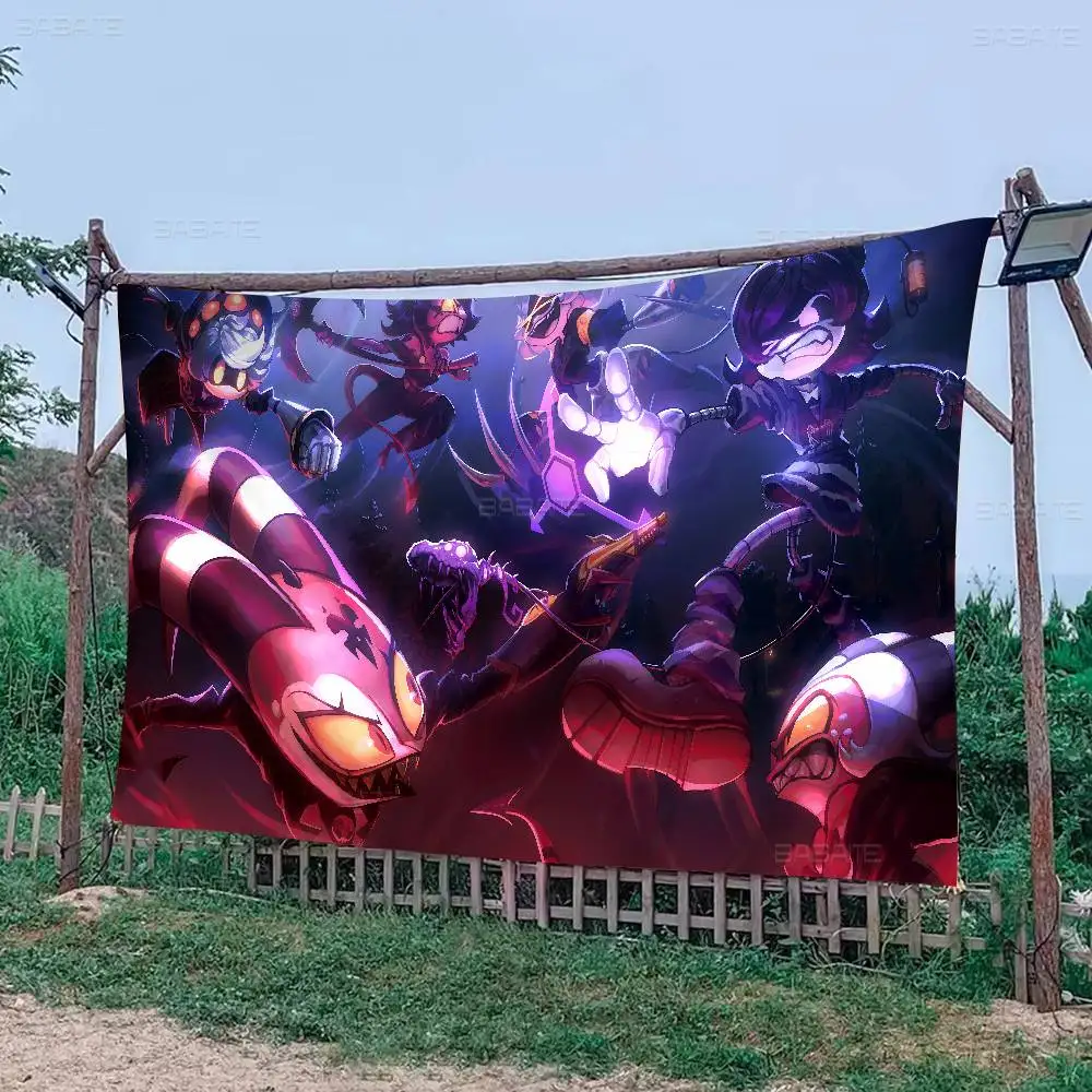 M-murder Uzi N V J Drones Advanced Printing Commercial Advertising Flag Company Party Banner view 5