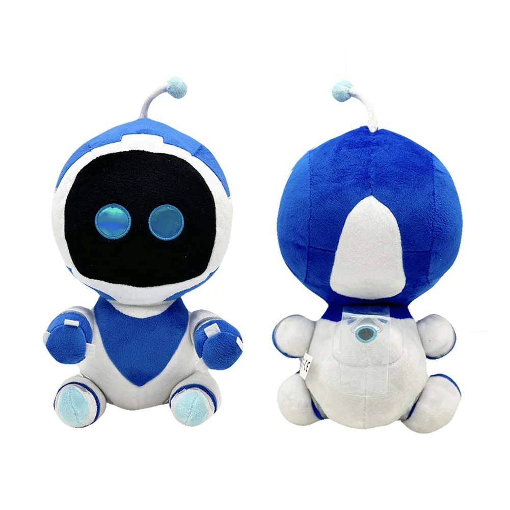 30cm Astronaut Robot Plush Cosplay Plushies Game Space Robot Roleplay Soft Figurine Mascot Adult Kids Halloween Birthday Gifts