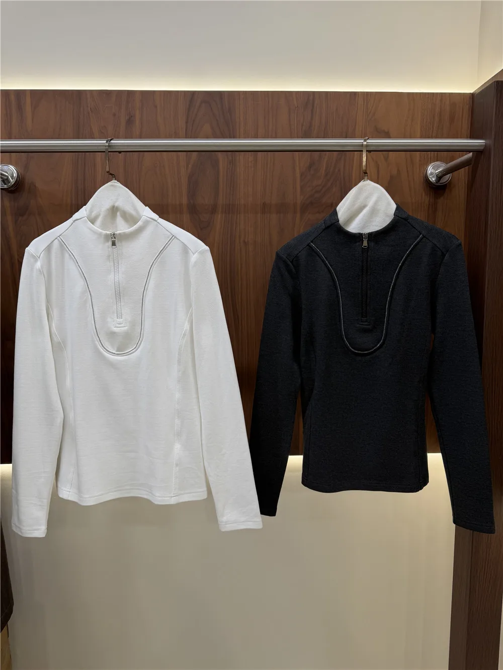 Women's Long Sleeve Gym Jacket Sportswear Yoga Top Running Workout Sweatshirt Comfortable Fitness Shirt