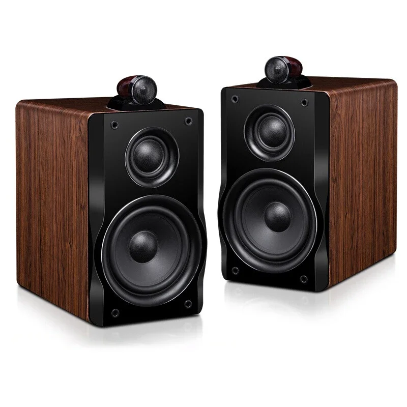 HIFI Passive Regallautsprecher 100W*2 Ausgangsleistung 3-Wege-Frequenzteilung 6,5 Zoll High Fidelity 2.0 Passives Heimaudio