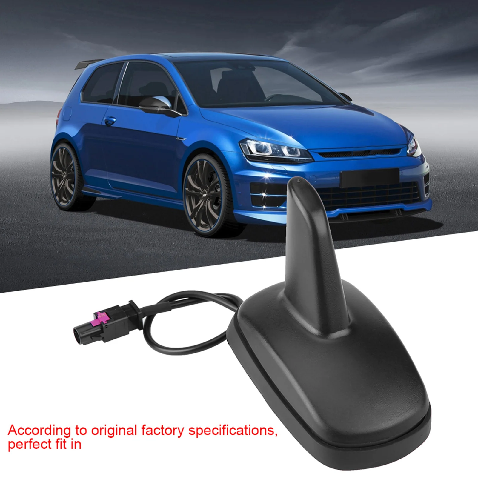 Car Roof Aerial Shark Fin Antenna for VW Golf 5 6 Polo 6R Audi A3 A4 A6 Seat Fakra for Audi VW Seat Skoda BMW MINI Car Styling