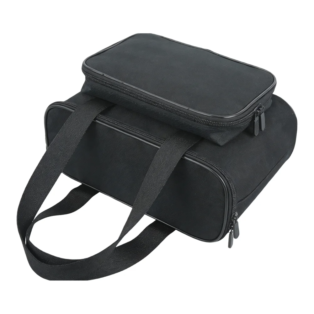 Portable Travel Case Coffee Machine Bag Compact Design Oxford Cloth Material Portable Storage Side Compartments Coffee Maker