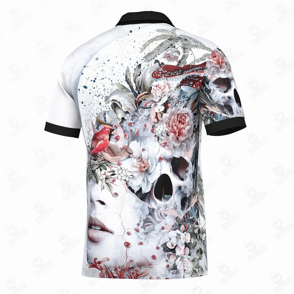 Fresh Hoods Immortal Men's Outdoor Sports Shirt Golf T-shirt Summer Fast Drying Breathable Clothing Casual Ropa De Golf Hombre