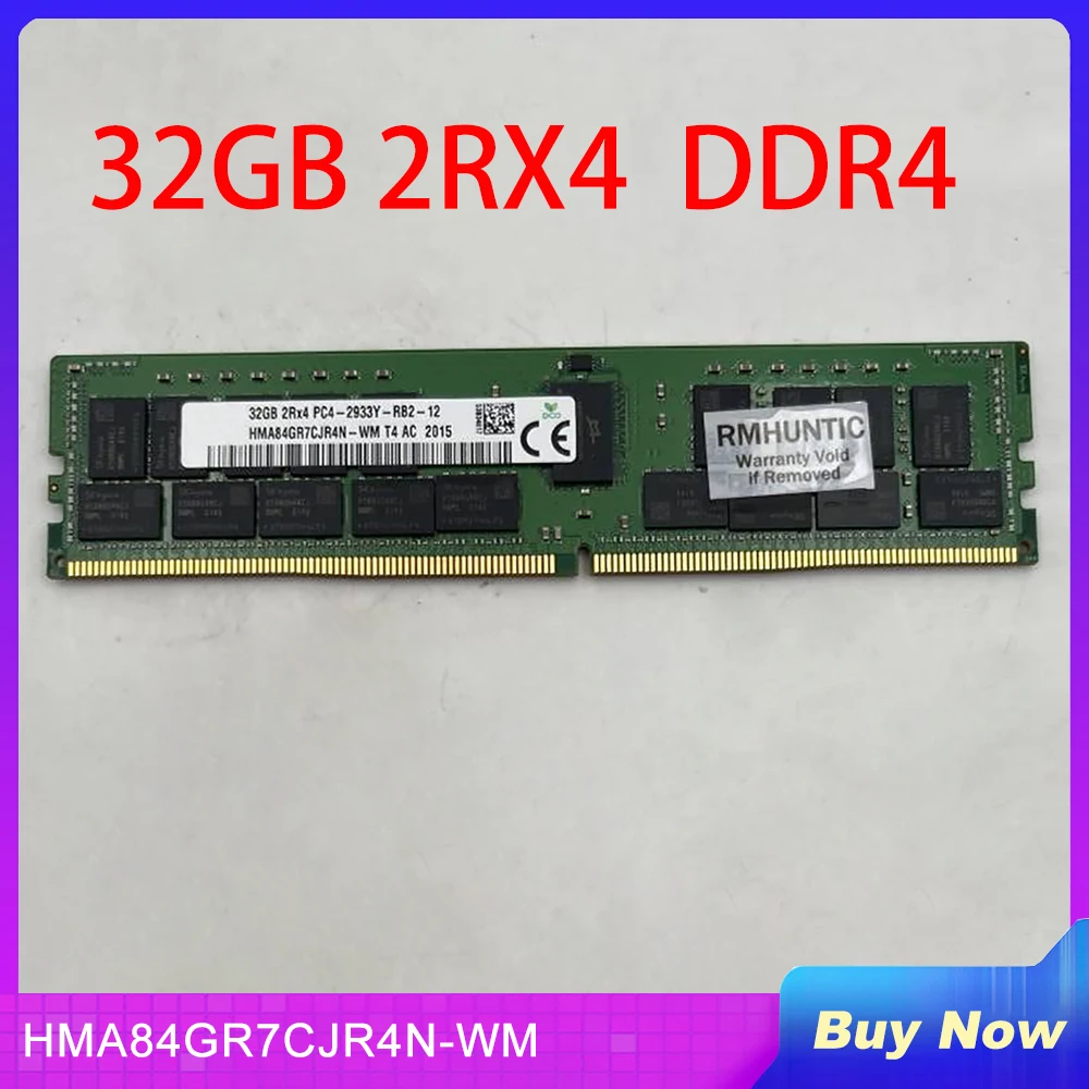 

1 шт. память для SK Hynix RAM 32 ГБ 32 ГБ 2RX4 PC4-2933Y-RB2 DDR4 HMA84GR7CJR4N-WM