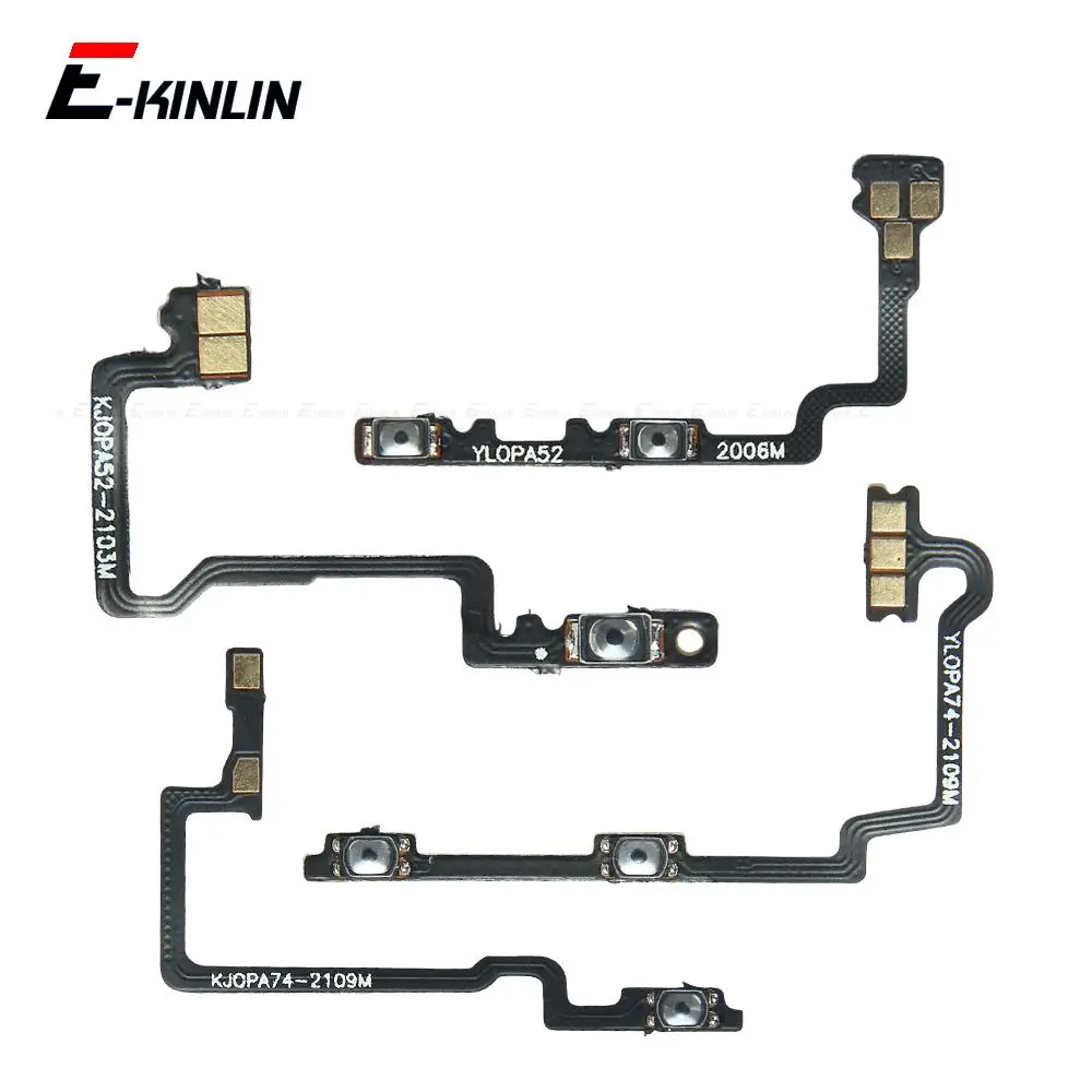 

Power ON OFF Mute Switch Control Key Volume Button Flex Cable For OPPO A54 A53s A53 Global A52 A74 Replacement Parts