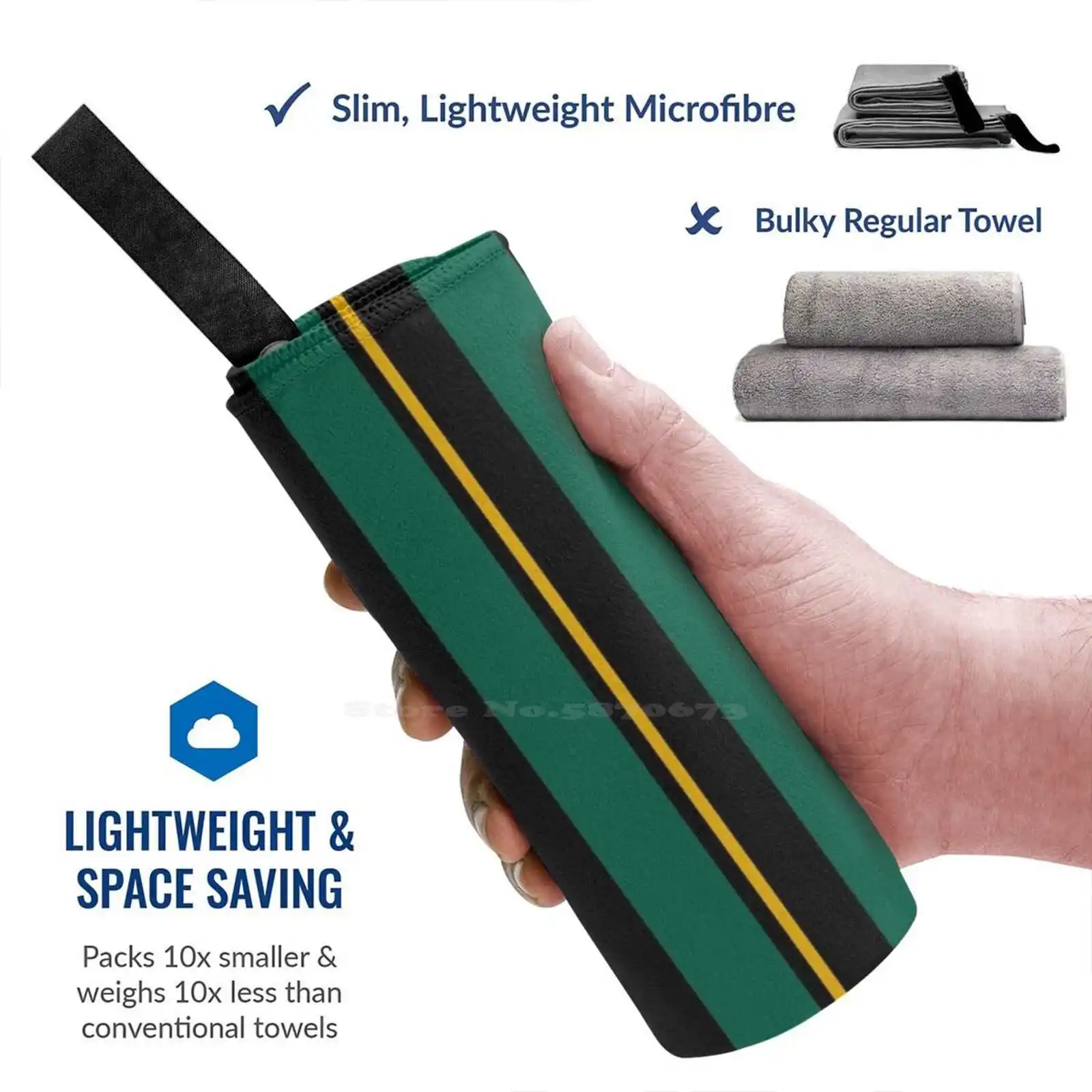 نورثامبتون القديسين الألوان ثلاثية الأبعاد طباعة حمام منشفة قوية امتصاص الماء الرجبي القديسين نورثامبتون