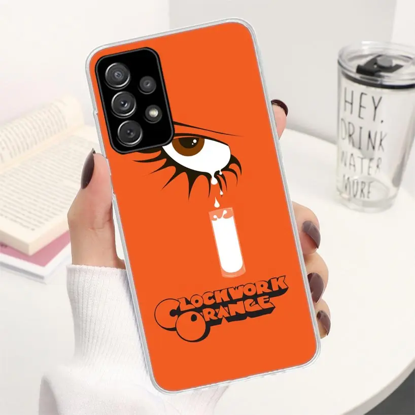 A Clockwork Orange Film Phone Case For Samsung Galaxy A52 A53 A54 A55 A12 A13 A14 A15 A22 A23 A24 A25 A32 A33 A34 A35 A03S A04S 