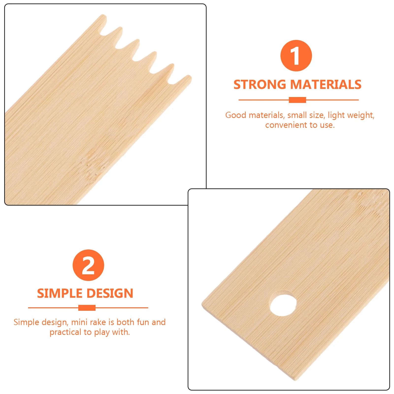 7 PCS Desk Accessory Sand Garden Gardening Tools Hobby Handheld Soil Rake 's