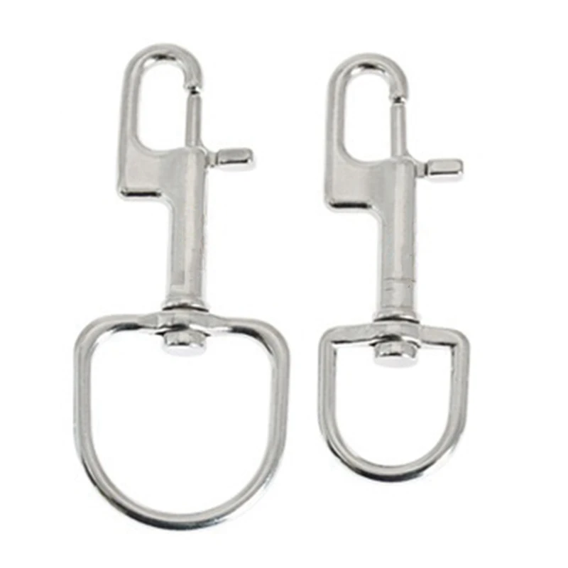 110MM Stainless Steel Diving Bolt Snap Hook Scuba Diving Single Ended Hook BCD Accessories Diving Equipment