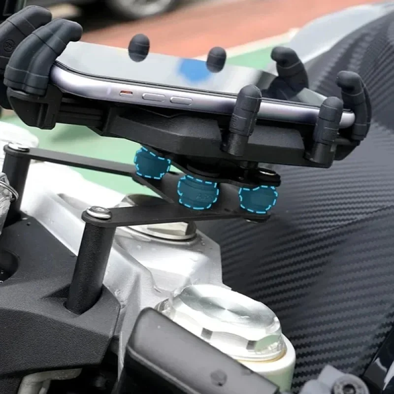 For CFMOTO 450SR sr450 support shock-absorbing mobile phone stand Motorcycle navigation stand can be rotated to prevent shock