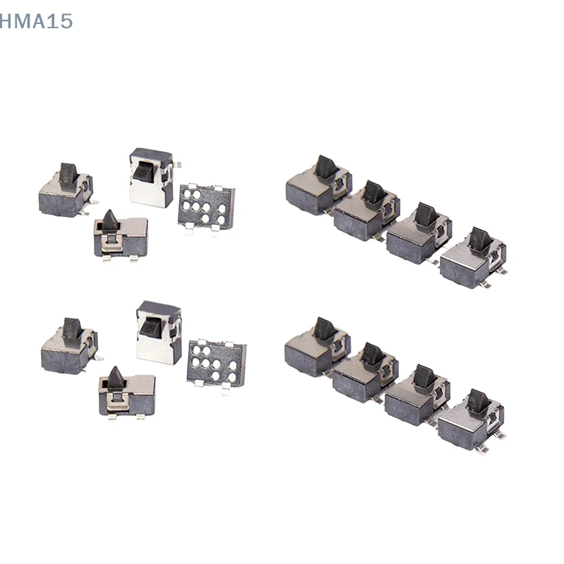 [EL] 10 قطعة 4 دبوس شريحة صغيرة إعادة تعيين مايكرو تبديل التبديل مصغرة المرطب كشف التبديل أربعة وسادة للقدم التبديل ديكور المنزل