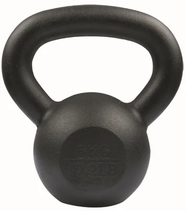 Household  Spray Coating Iron Kettlebell Gym Fitness Weight equipment