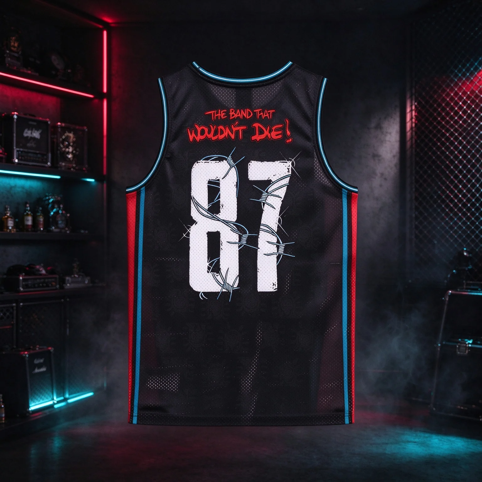 Guns N' Roses 2026 3D Print Basketball Jersey Mens Womens Polyester Quick Dry Breathable Hard Rock Streetwear Tops