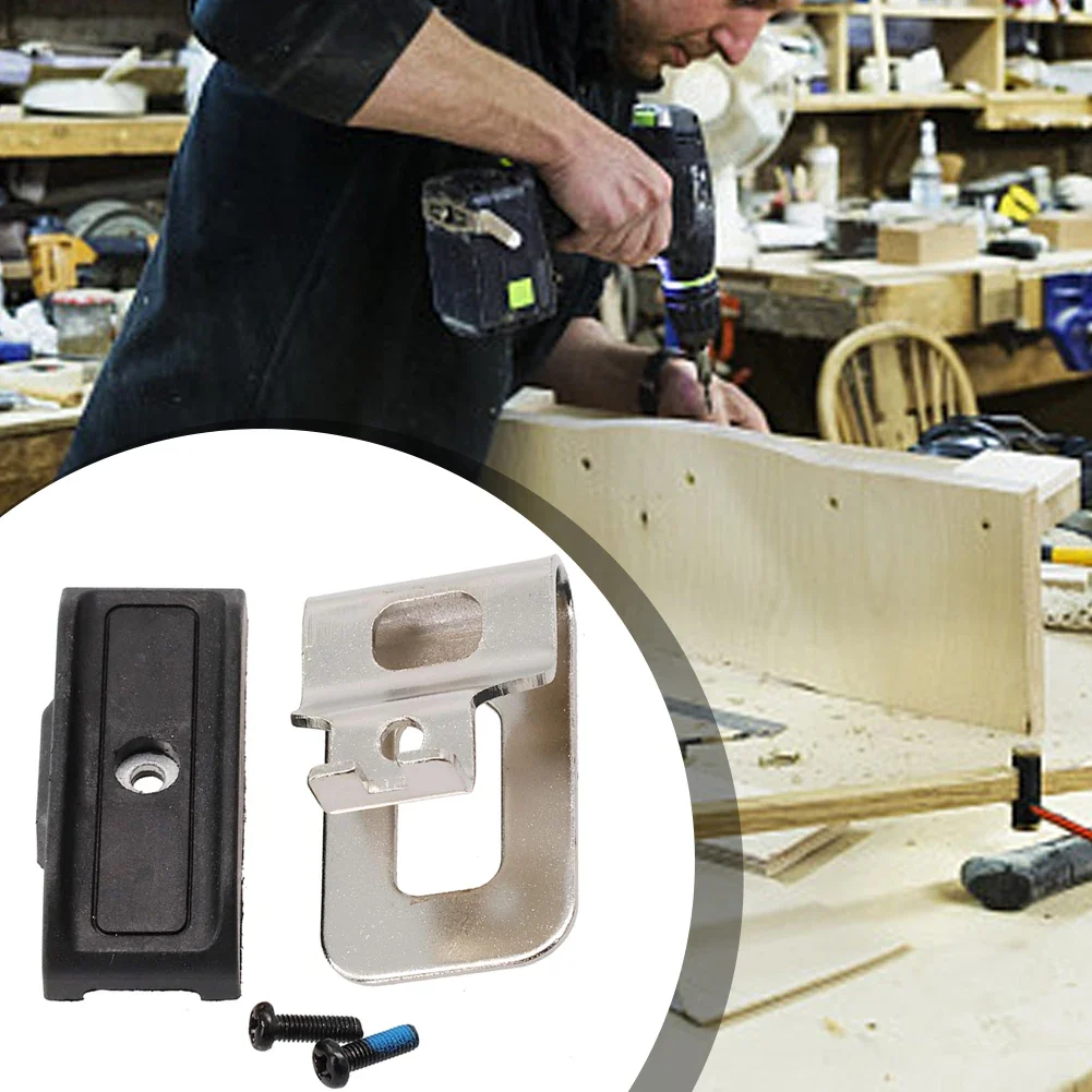 ชุดสกรูยึดบิตสําหรับ 10.8V14.4V18V XR สว่านไร้สาย N 268241 คลิปหนีบเข็มขัด 4 ชิ้นที่ใส่บิตชุดคลิปหนีบเข็มขัดชิ้นส่วนเครื่องมือไฟฟ้า