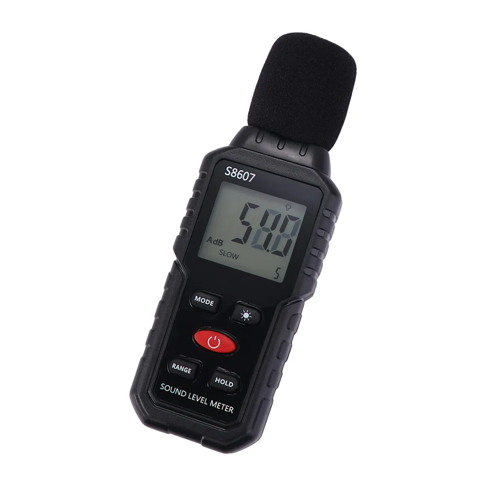 Professional 30~130dB Decibelimeter Digital Handheld Noise Meter 0.1 dB Environment Sound Noise Level Decibel Meter Household