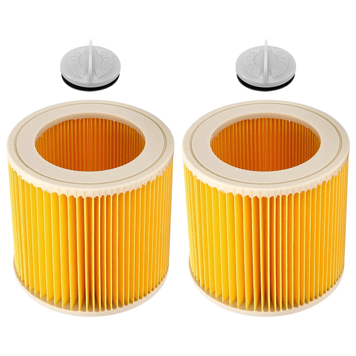 2 Pcs Filter for Vacuum Cleaner WD3 Premium WD2 WD3 WD1 MV3 MV2 WD 3 P Extension Kit Against Fine Dust