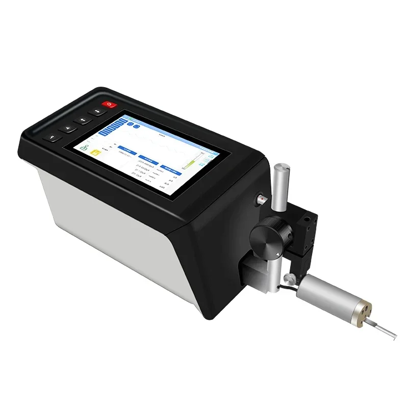 Surface Roughness Waviness Tester High Precision Portable Deep Groove R Angle Deep Hole Curved Surface Roughness Profilometer