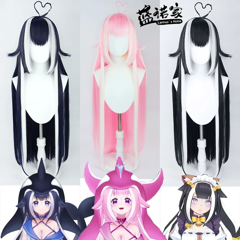 

Virtual YouTuber VTuber Shylily 95cm Long Anime Cosplay Wigs Fiber Heat Resistant Synthetic Hair + Wig Cap