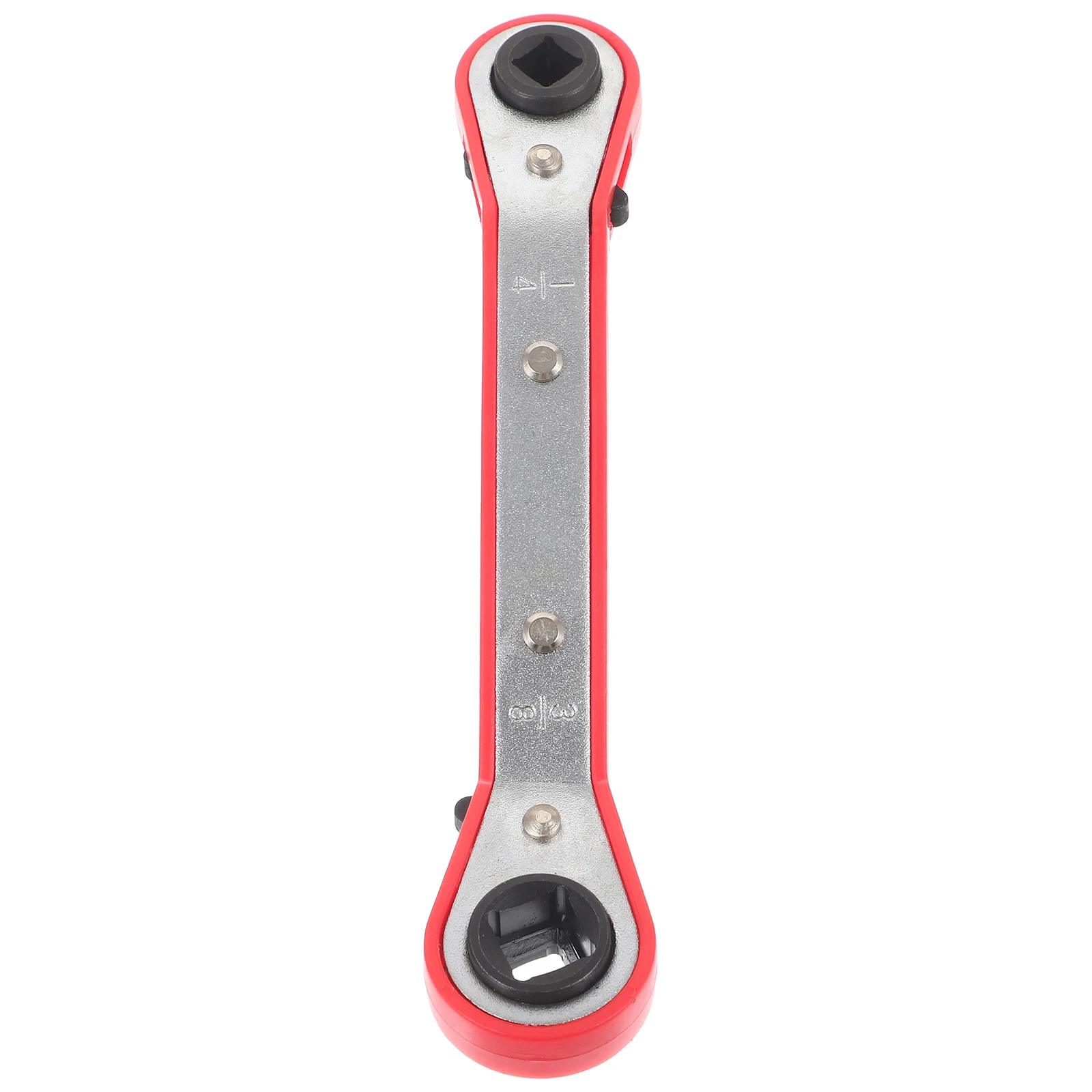 

Reversible Ratchet Wrench Tool for Air Conditioning Valves Chrome Aluminum Steel Refrigeration Repair
