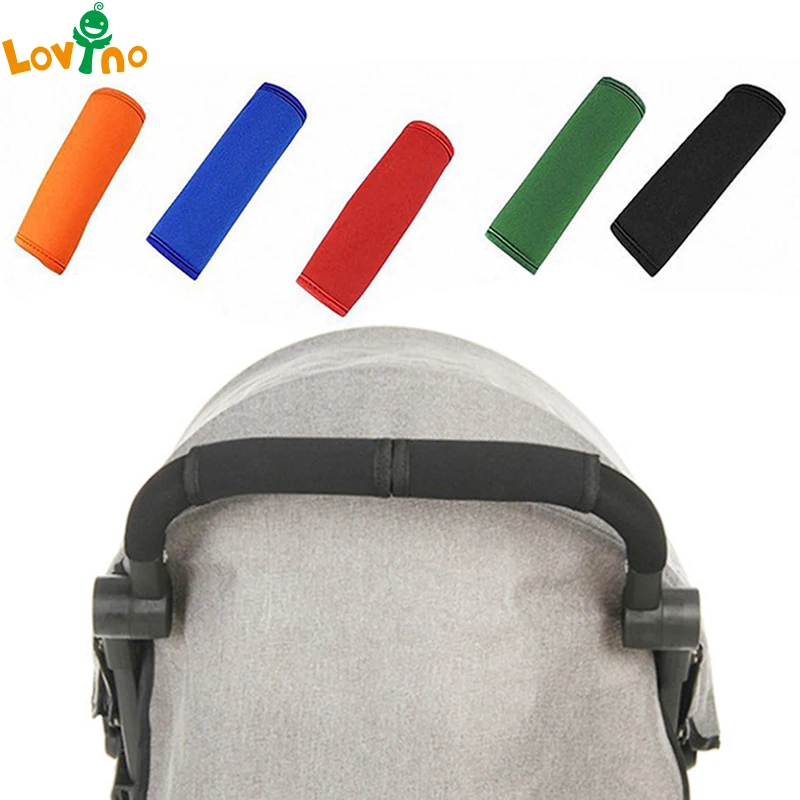 2pcs Baby Pram Handle Cover Pushchair Armrest Protective Case Sleeves Infant Cart Protector Baby Stroller Universal Accessories