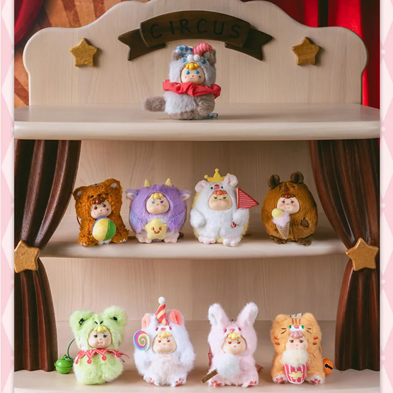 オリジナルバフェンテ羊カーニバルサーカスシリーズブラインドボックスバッグペンダントぬいぐるみおもちゃ流行のおもちゃミステリアスボックスギフトサプライズボックス