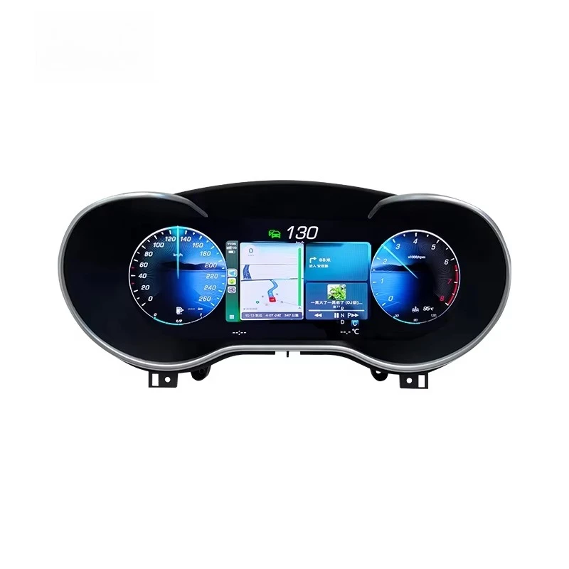 Hot Selling Car Interior Upgrade HD Digital Dashboard Display with Wireless CarPlay for Mercedes-Benz V-Class W447 2016-2019