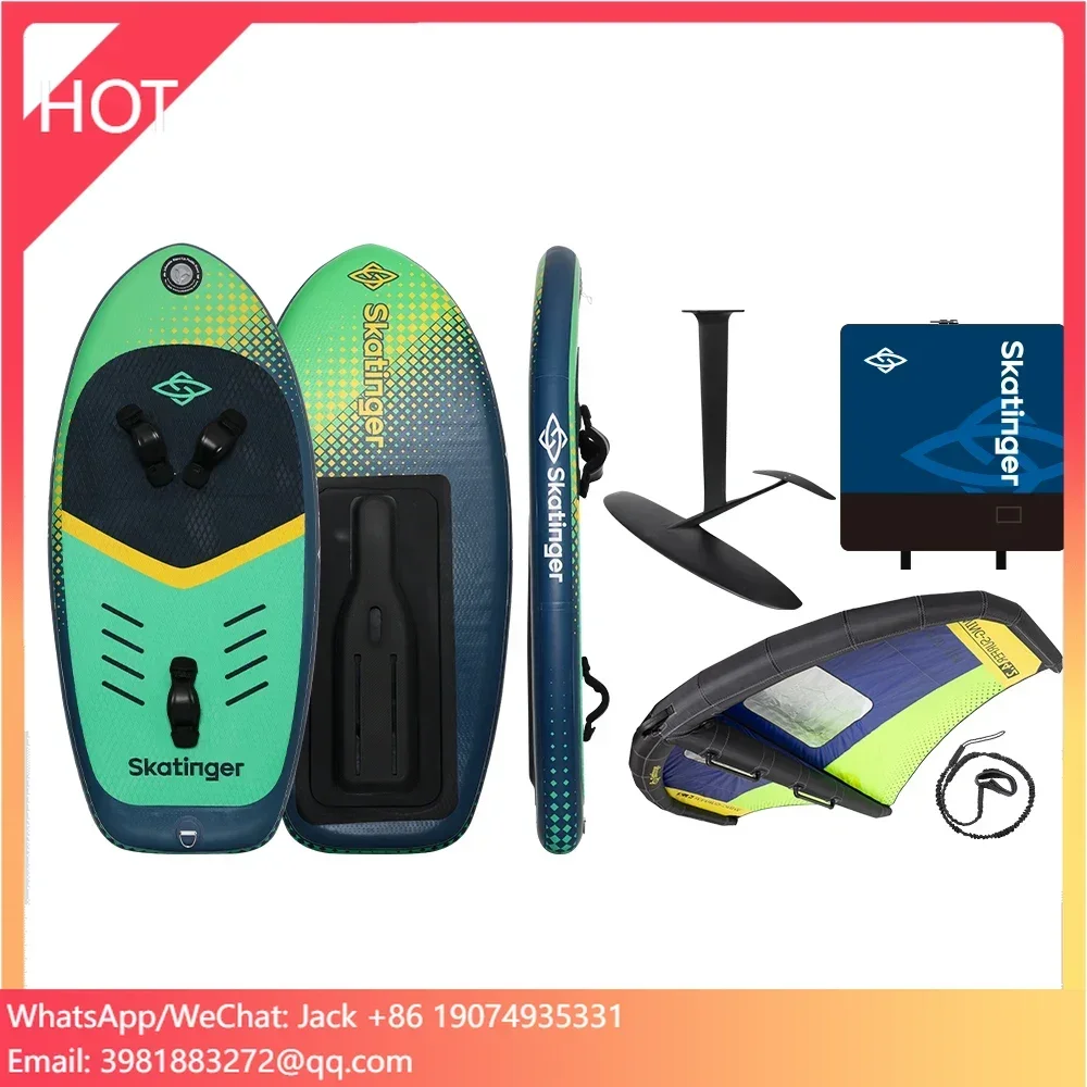 Skainger 2025 Unisex Inflatable Wing Hydrofoil Foil Board Set New Design Paddle Board for Water Surfing and Flying Wing