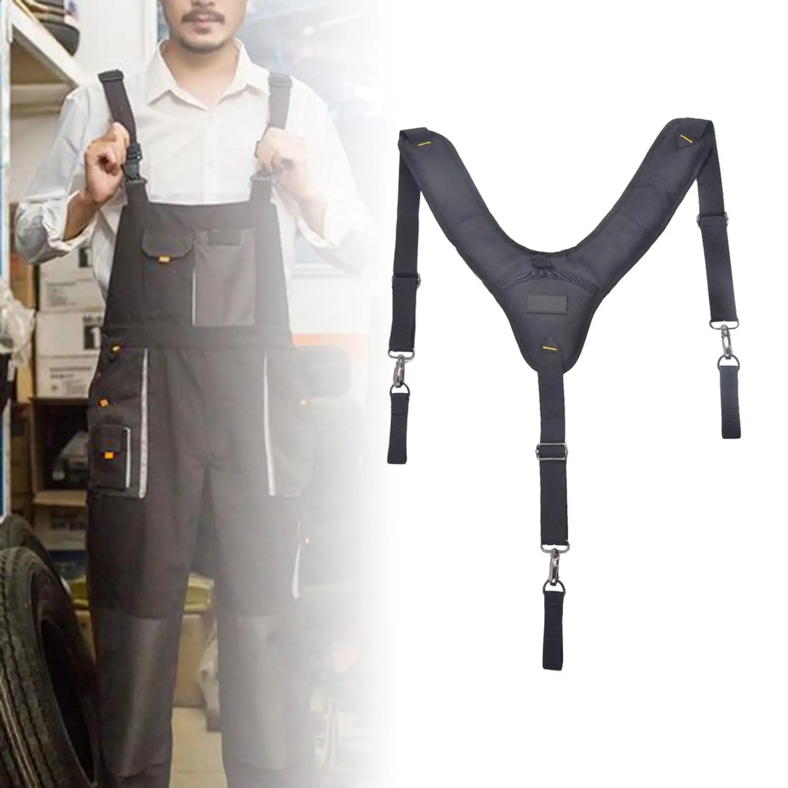 Tool Belt Suspender Technicians 3 Loops Work Suspension Rig Work Suspender